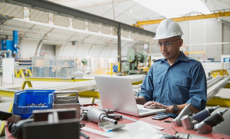 Industry 4.0 emphasizes the idea of consistent digitization and linking of all productive units in an economy.