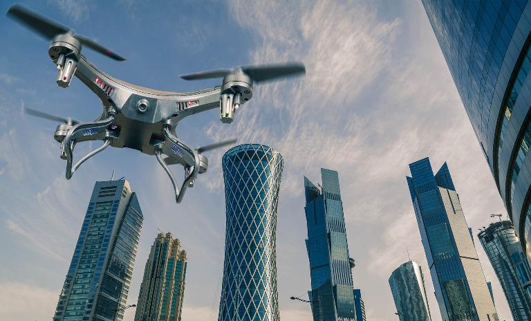 Potential relief for commuters normally stuck in traffic jams, stressed parcel couriers and ambulances dealing with emergencies: drones and flying vehicles in the urban environment
