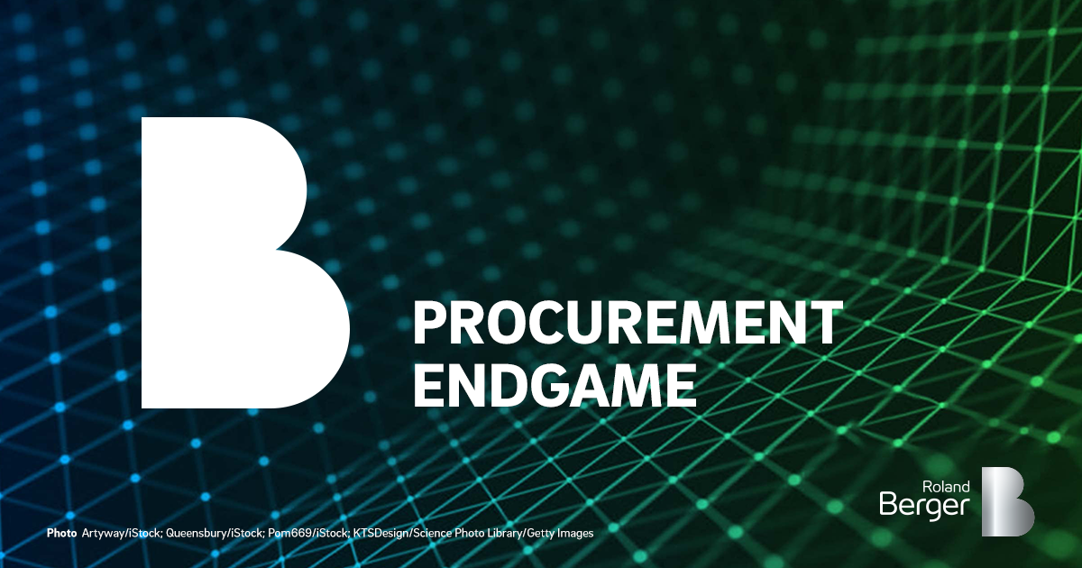 Procurement Endgame Roland Berger