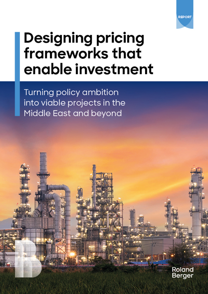 Designing pricing frameworks that enable investment