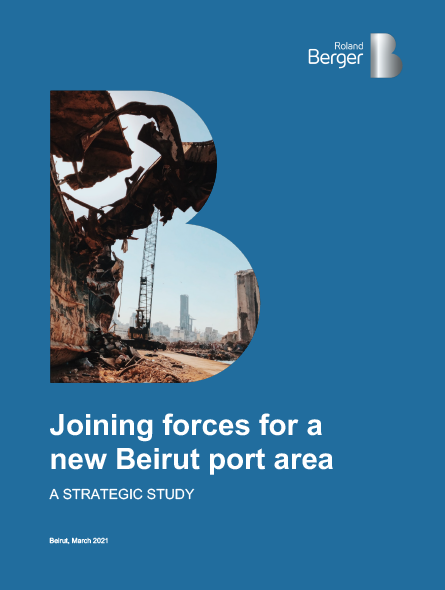 Joining forces for a new Beirut port area: A strategic study