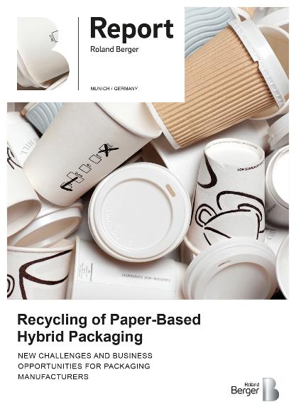 Recycling of paper-based hybrid packaging