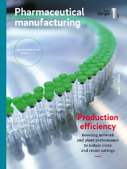 Production efficiency in pharmaceutical manufacturing 