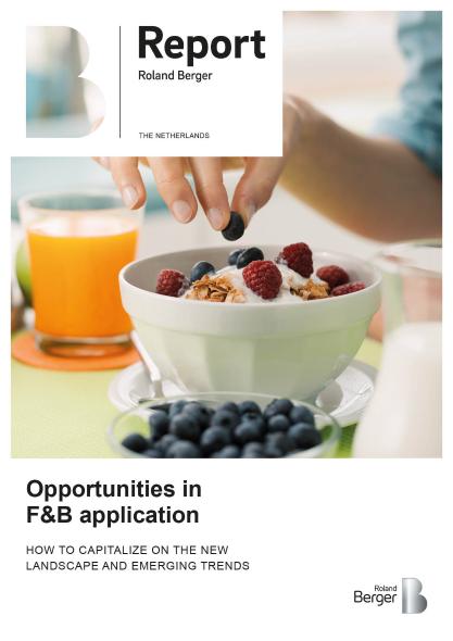 Opportunities in F&B application