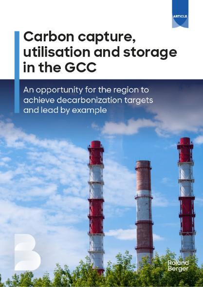 Carbon capture, utilisation and storage in the GCC