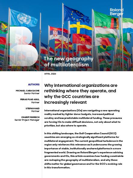 The new geography of multilateralism