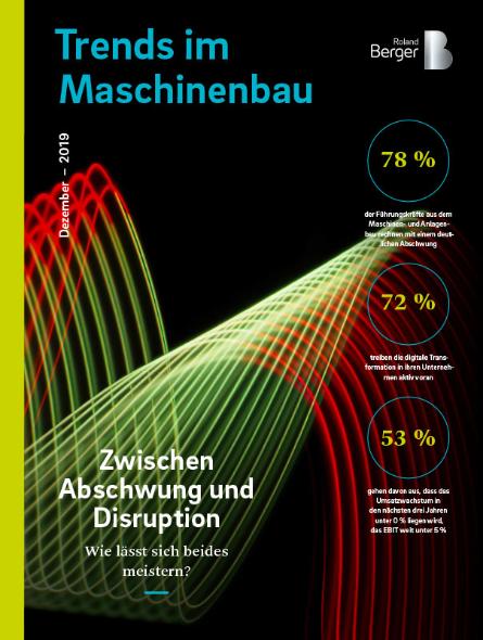 Maschinenbau im Umbruch: Negative Konjunkturparameter als Anlass zum Umdenken