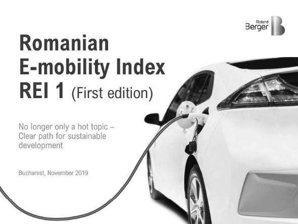 Romanian E-mobility Index: No longer only a hot topic – Clear path for sustainable development