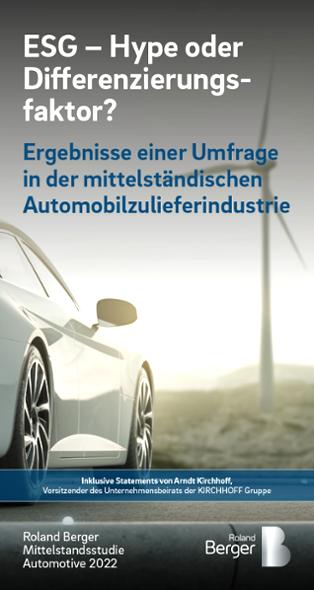 Mittelständische Automobilzulieferer: Nachhaltigkeit als Differenzierungsfaktor