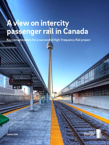 A view on intercity passenger rail in Canada – Ready for a mobility upgrade