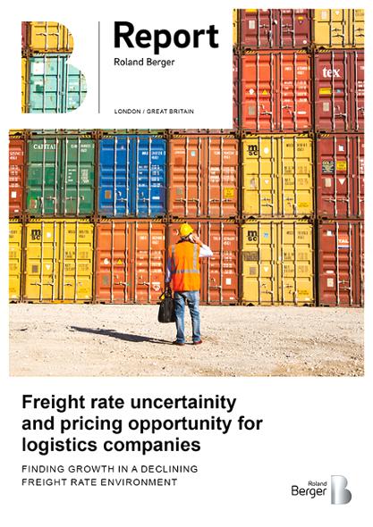 Freight rate uncertainty and pricing opportunity for logistics companies