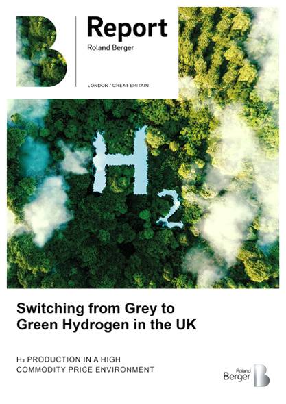 Switching from Grey to Green Hydrogen in the UK