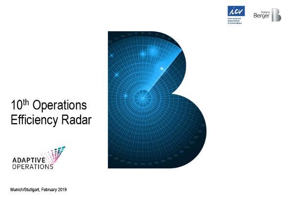 Operations Efficiency Radar: Brace for an economic slowdown