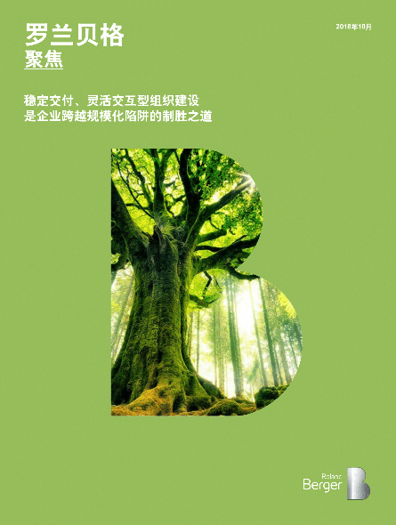 稳定交付、灵活交互型组织建设是企业跨越规模化陷阱的制胜之道