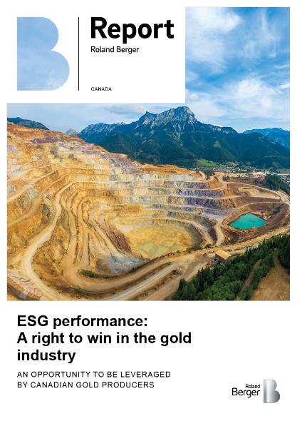 ESG performance: A right to win in the gold industry
