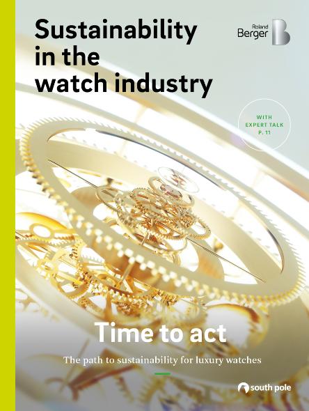 Sustainability and climate action – Time to act in the luxury watch sector