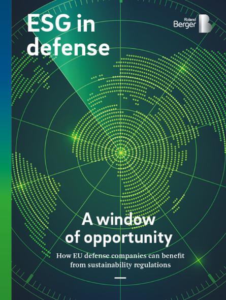 ESG in the defense industry 