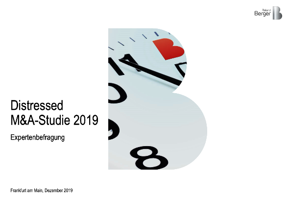 Distressed M&A-Study 2019