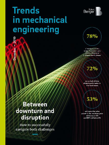 Mechanical engineering on the move: How to navigate between downturn and disruption